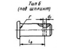 Ось 6-25b12x65. A.35 ГОСТ 9650-80